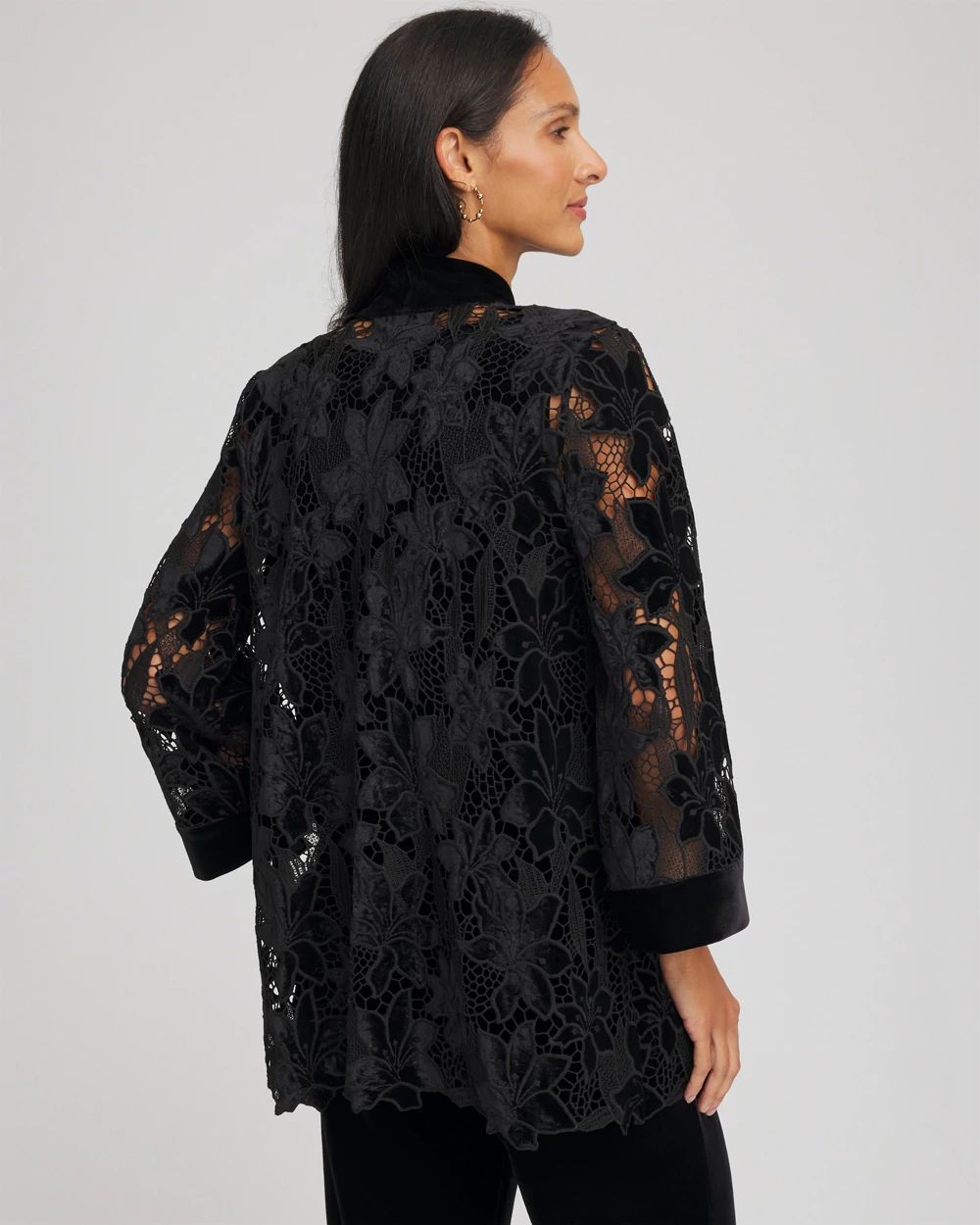 MEDI LACE EMBROIDERY COLLAR JACKET(Mサイズ) ジャケット・アウター MEDI LACE EMBROIDERY COLLAR JACKET MEDI LACE